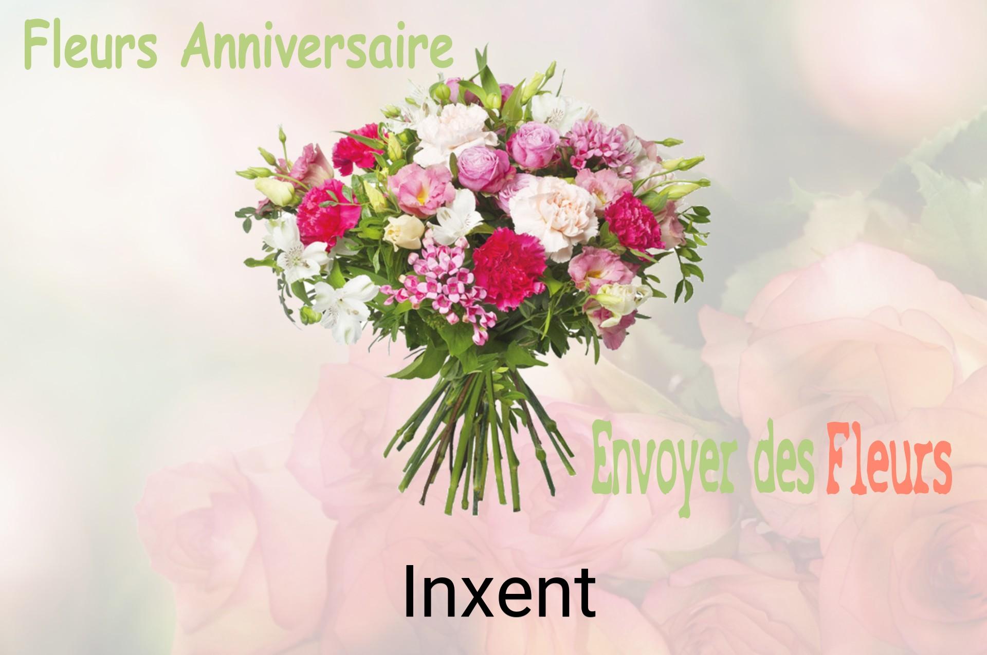 Bouquet de fleurs d’anniversaire livré à Inxent